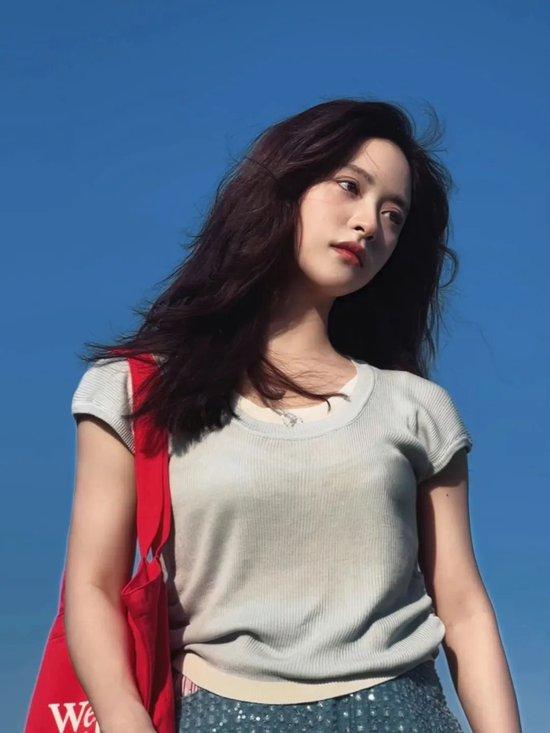 很羡慕	，沈月的松弛感  第14张