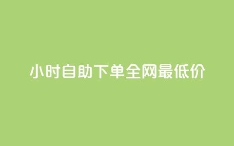 qq24小时自助下单全网最低价,抖音业务全网最低价24 - 玩酷网络自助下单 抖攒粉  第1张