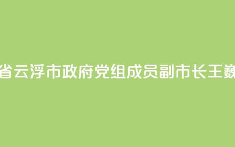 广东省云浮市政府党组成员	
、副市长王巍被查  第1张 广东省云浮市政府党组成员
、副市长王巍被查  第1张