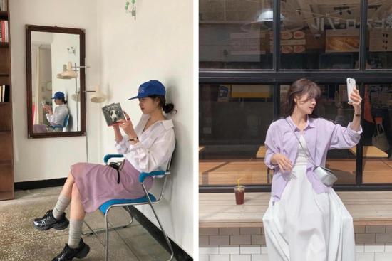 预备！穿上“巴黎紫”的人时髦度遥遥领先  第32张