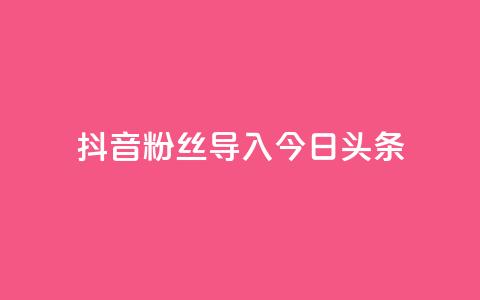 抖音粉丝导入今日头条,免费领ks播放量 - 粉丝真的能找到主播吗 QQ名片刷软件应用  第1张 抖音粉丝导入今日头条,免费领ks播放量 - 粉丝真的能找到主播吗 QQ名片刷软件应用  第1张