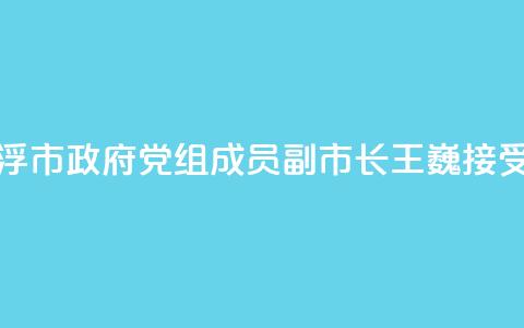 广东省云浮市政府党组成员、副市长王巍接受审查调查  第1张