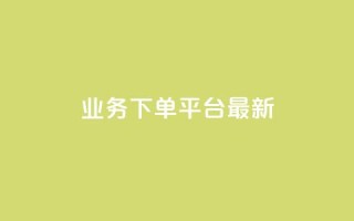 KS业务下单平台最新 - 最新KS业务下单平台大揭秘~