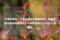 卡盟货源站，卡盟货源站全网最低价，揭秘卡盟货源站的商业生态与未来发展亿乐社区SUP货源站