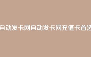 qq自动发卡网(自动发卡网——QQ充值卡首选)