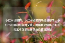 小红书点赞网,小红书点赞网马线报帮手,小红书的崛起与点赞文化,揭秘社交媒体上的互动艺术亿乐社区低价自营货源站