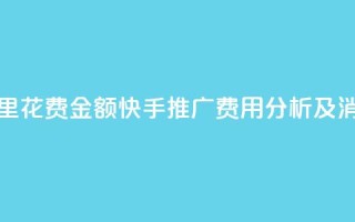 快手推广消耗数据里花费金额 - 快手推广费用分析及消耗数据解读~