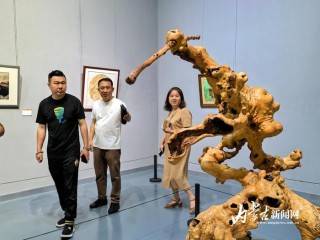 沿黄九省区民间工艺美术精品展在内蒙古美术馆开展