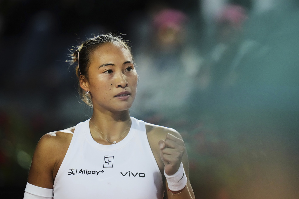 终于越过萨巴伦卡这座高山，郑钦文感谢自己的耐心和专注  第3张